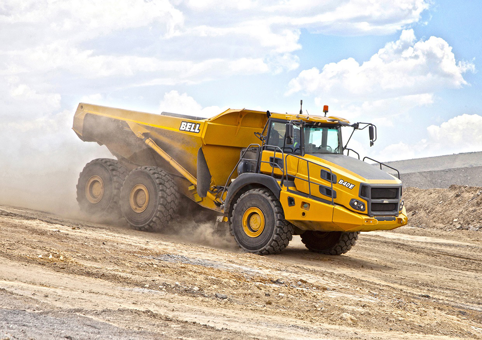 The anticipated UK release of the Bell B40-Ton range of trucks has ...